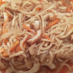 レンジで作る☆切り干し大根の煮物